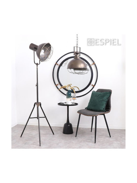 Espiel Floor Lamp H89.5cm. with Socket for Bulb E27 Copper