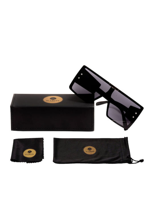 Olympus Sunglasses Sunglasses Μαύρα with Acetate Frame & Black Lens Olympus Sunglasses Sunglasses Μαύρα with Acetate Frame & Black Lens