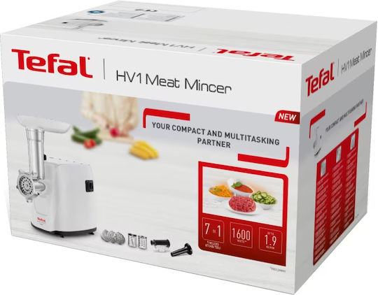 Tefal Машина за мелене на месо / домати 1600W Бяла