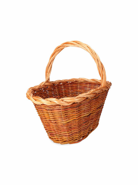 Decorative Basket Wicker with Handles 37x25x20cm EDM Grupo