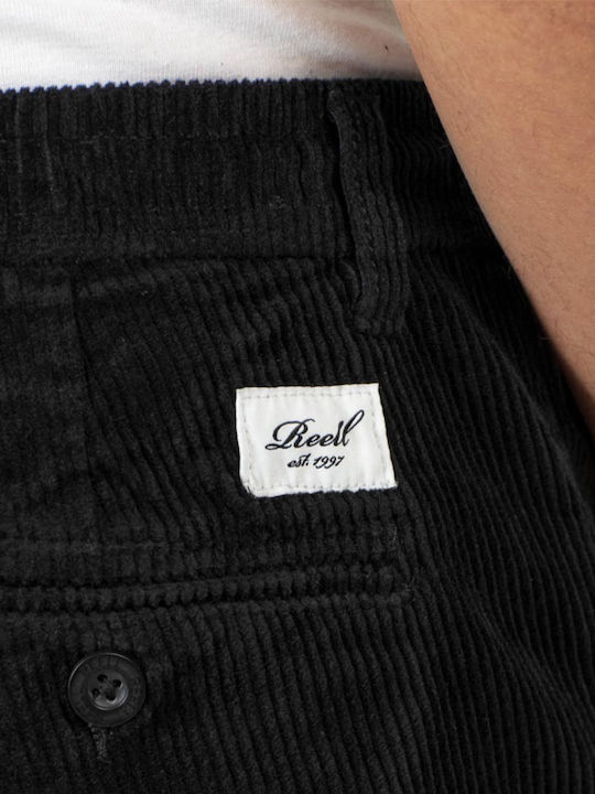 Reflex Παντελόνι Chino σε Loose Εφαρμογή Black