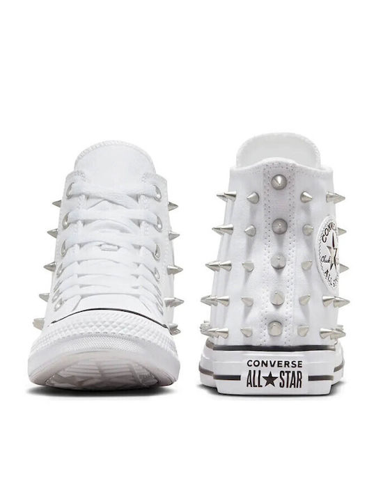Chuck Taylor All Star Studded Damen Stiefel White / Black