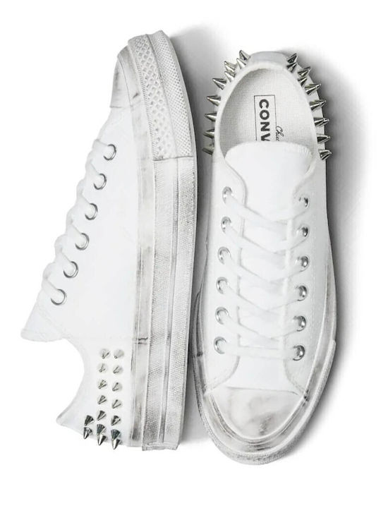 Chuck 70 Studded Damen Sneakers White / Black