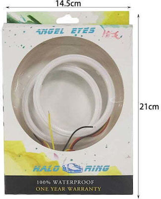 Car Headlight Angel Eye Ring 12-24V White Color