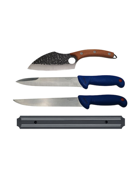 Messerset aus rostfreiem Stahl