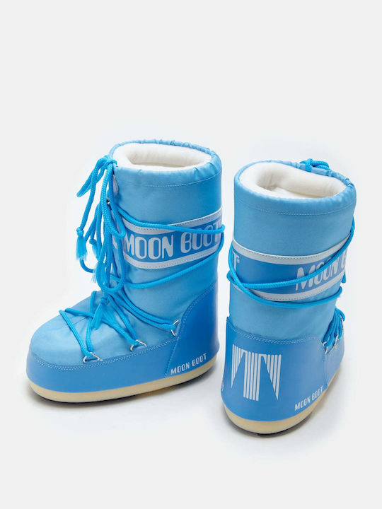 Icon Nylon Women's Blue Snow Boots