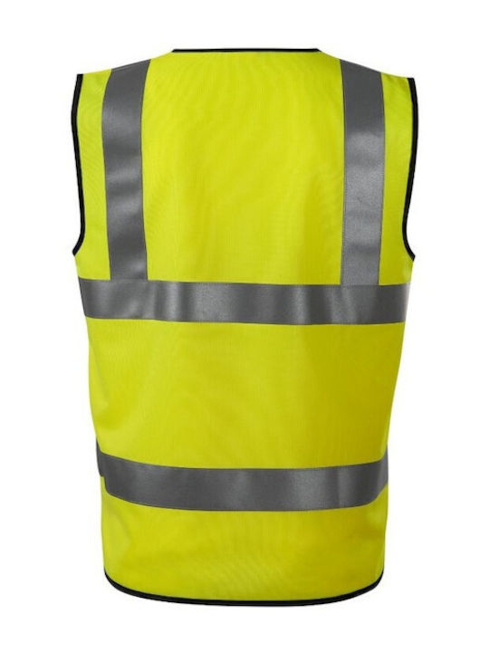 Rimeck Men's Safety Vest with Reflective Film Yellow