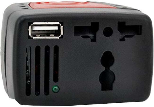 Invertor Auto Modificat Sine Wave 150W pentru Convertirea 12V DC în 220V AC cu 1xUSB