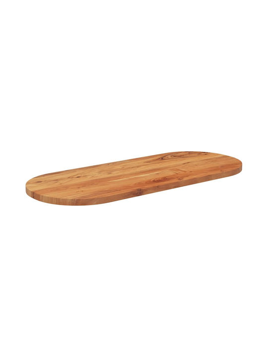 vidaXL Platzdeckchen Hölzernes Braun 100x40cm 1Stück