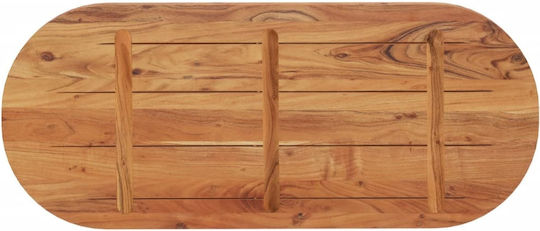 vidaXL Σουπλά Ξύλινο Καφέ 100x40cm