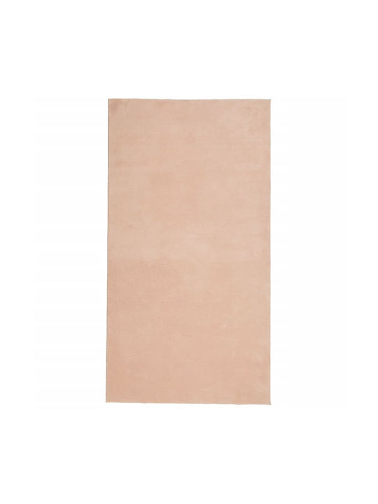 vidaXL Rug Rectangular Soft/ Floating Pink