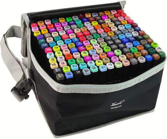 Double-sided Design Markers Multicolour 168pcs