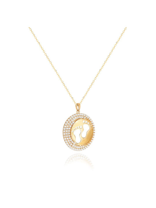 Vitopoulos Necklace from Gold 9 K