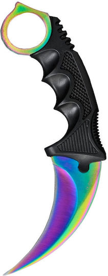 Balisong & Karambit Πολύχρωμο σε Θήκη Σετ 2τμχ