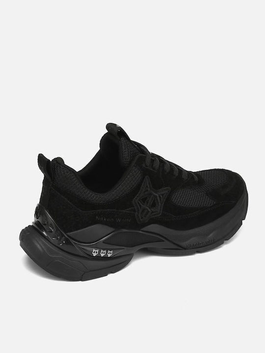 Damen Sneakers Schwarz
