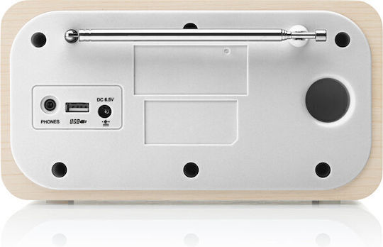 GoGEN IR237BTDAB Επιτραπέζιο Ραδιόφωνο Ρεύματος DAB+ με Bluetooth και USB Καφέ