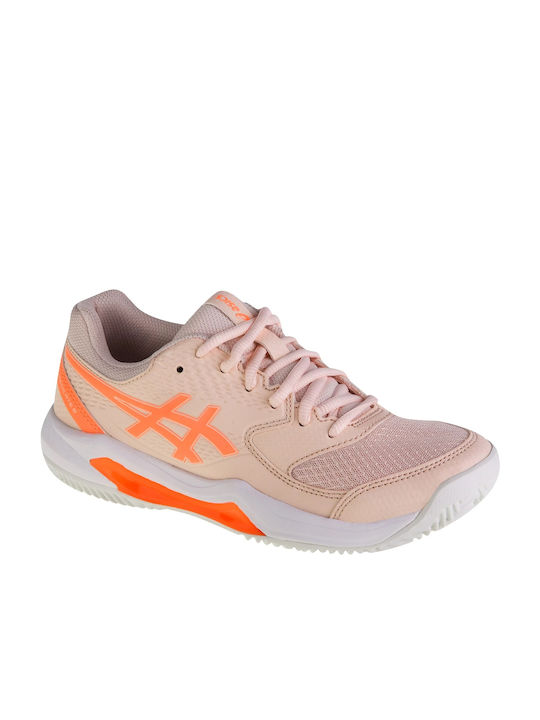 ASICS Gel-dedicate 8 Tennisschuhe Tongelände Rosa