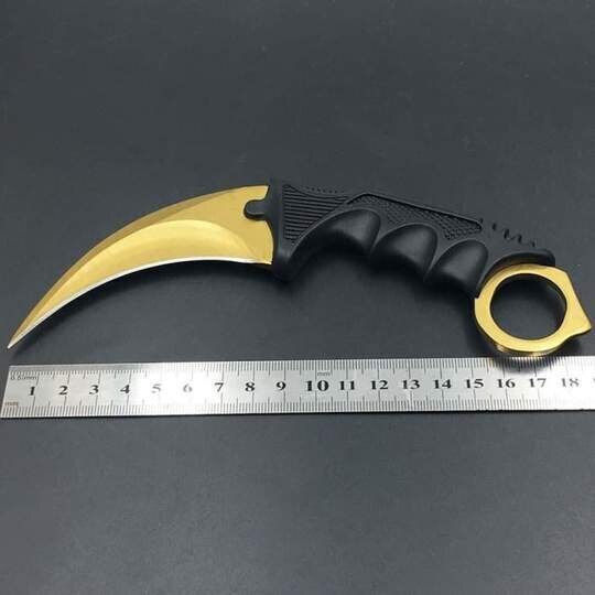 Karambit Χρυσό σε Θήκη