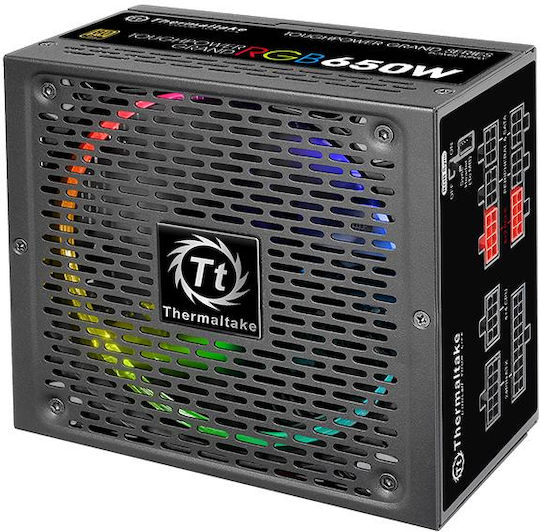 Thermaltake Toughpower Grand RGB Sync Edition US 650W Черен Компютърно захранване Пълен модул 80 Plus Gold