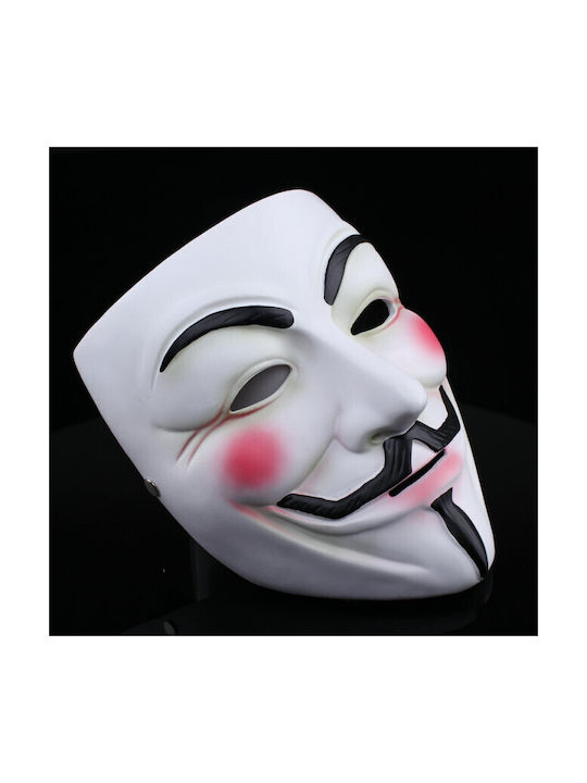 Karnevals-Kinder Maske Volles Gesicht Weiß