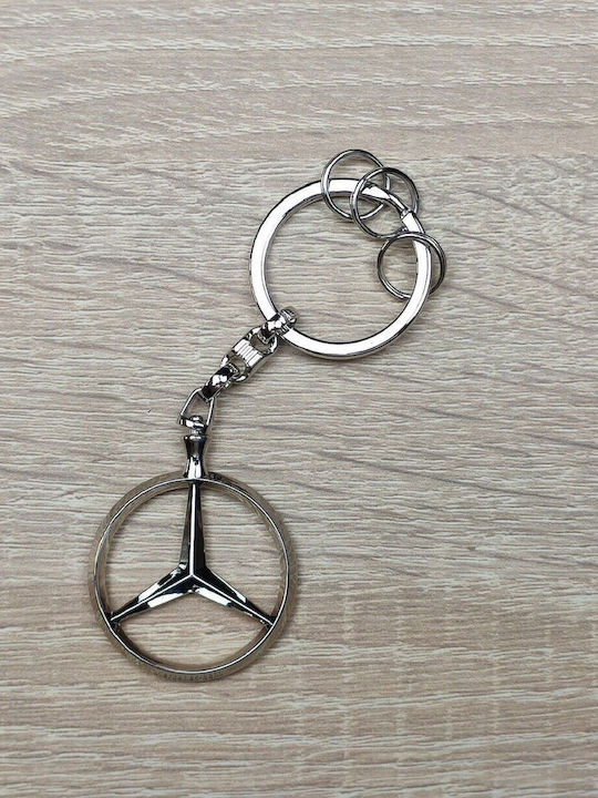 Mercedes-Benz Μπρελόκ Μεταλλικό Ασημί