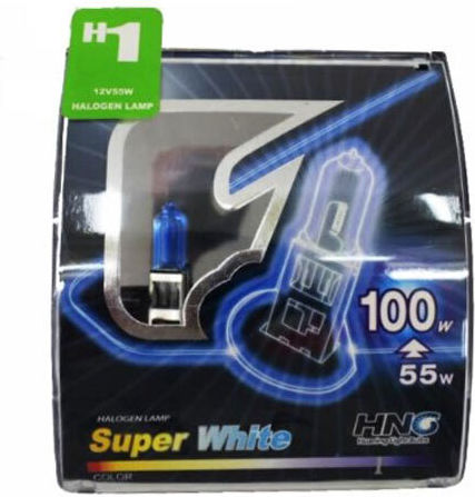 Lamps Car H1 Halogen 5500K Cold White 12V 55W 2pcs