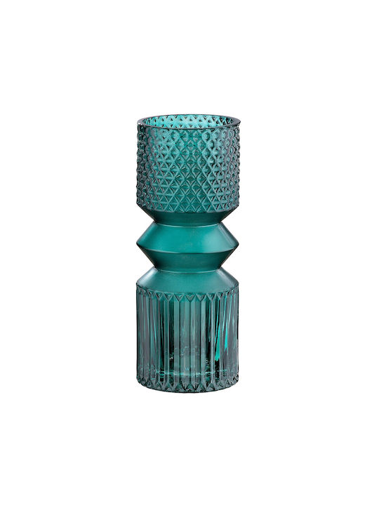 ArteLibre Decorative Vase Turquoise 30cm