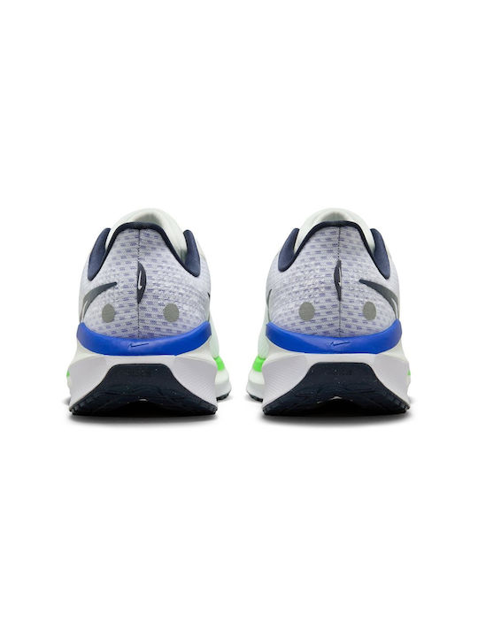 Vomero 17 Männliche Sportschuhe Laufen Weiße / Platin Tint / Renn Blau / Donner Blau