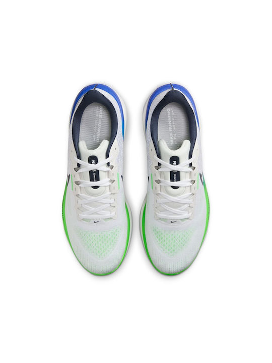 Vomero 17 Männliche Sportschuhe Laufen Weiße / Platin Tint / Renn Blau / Donner Blau