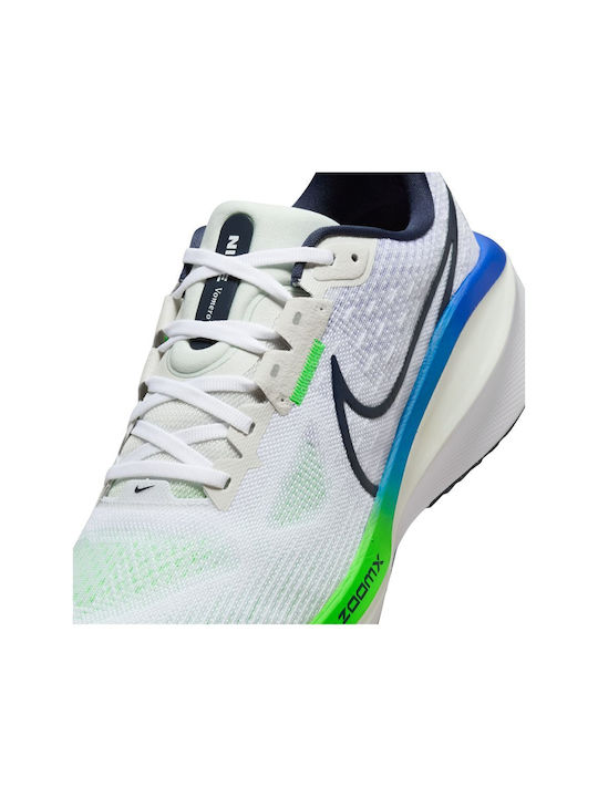 Vomero 17 Männliche Sportschuhe Laufen Weiße / Platin Tint / Renn Blau / Donner Blau