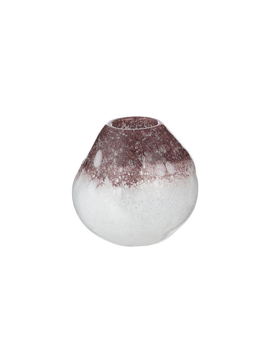 ArteLibre Decorative Vase Purple 13x13x13cm