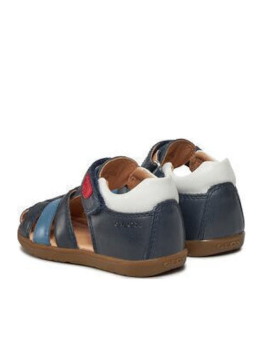 Geox B Sandal Macchia Navy Μπλε