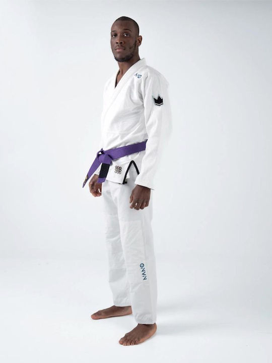 Kingz Nano 3.0 Men's Brazilian Jiu Jitsu Uniform White