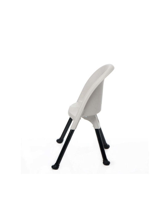 Vital Baby Klappbarer Baby Hochstuhl 2 in 1 mit Höhenverstellbar Weiß