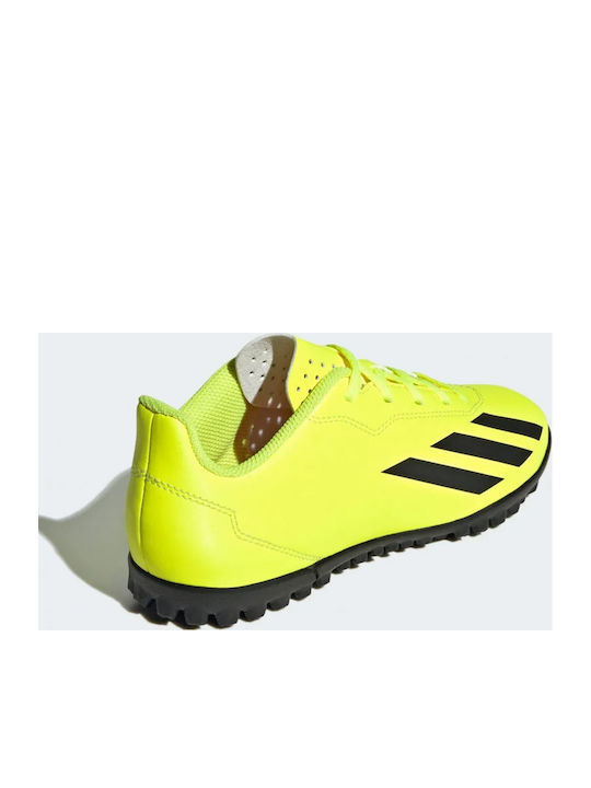 X Crazyfast Club Kids Turf Soccer Shoes Team Solar Yellow 2 / Core Black / Cloud White