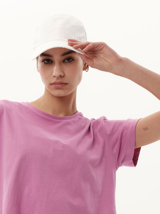 Women's Athletic Crop T-shirt Purple