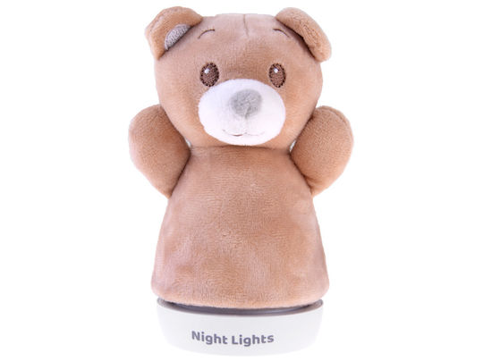 Jokomisiada Kinder Dekorative Lampe Teddy Braun 14.5x7x7εκ.