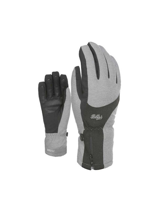Level Bliss Emerald Gore-tex Frauen Ski- & Snowboardhandschuhe mit Gore-Tex-Membran Gray