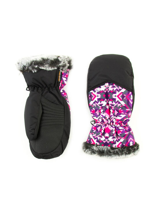 Level Jolie Mittens Kids Ski & Snowboard Gloves Colorful