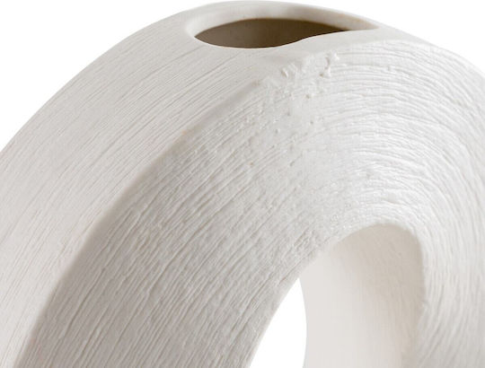 La Redoute Interieurs Keramik Vase Weiß 16x16cm