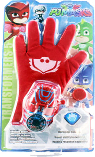 Mănușă cu Lansator PJ masks Roșu 24buc