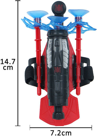 Εκτοξευτής Spiderman με Βεντούζες Παιδικό Πιστόλι