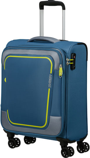 American Tourister Pulsonic 55 Cm Βαλίτσα Ταξιδιού Καμπίνας Coronet Blue με 4 Ρόδες