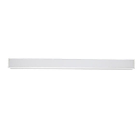 Adeleq Commercial Linear LED Ceiling Light 50W Warm White 150cm