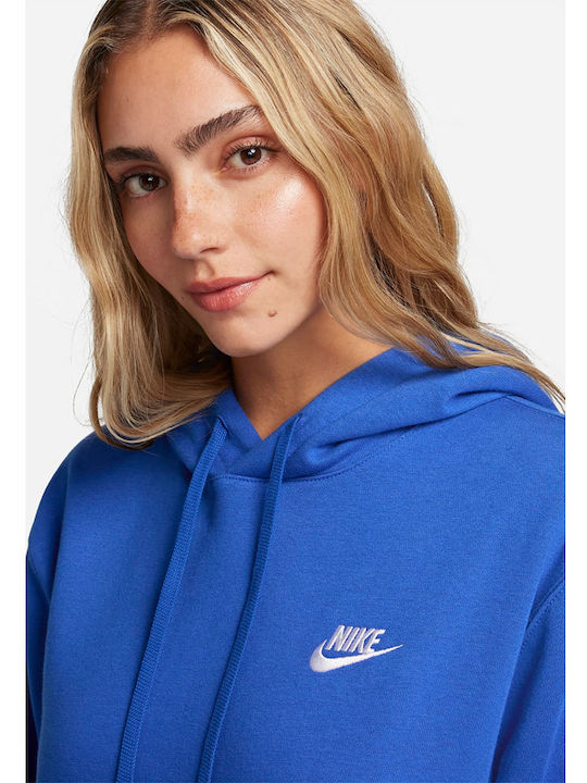 Sweatshirt mit Kapuze Blau