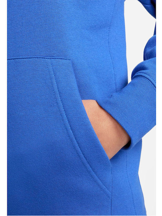 Sweatshirt mit Kapuze Blau