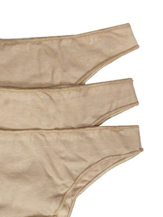 Βαμβακερά Women's Brazil 3Pack Beige