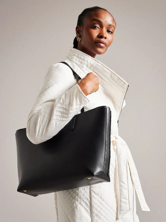 Ted Baker Leather Women's Bag Shopper Shoulder Black