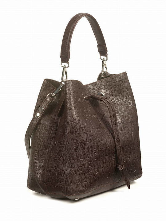 Versace Damen Tasche Schulter Braun