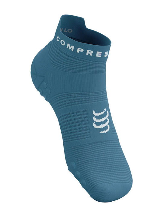 Compressport Pro Racing Socks V4.0 Running Socks Blue 1 Pair